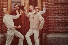 H.P., Ole Matthiessen, Jon Finsen og Carsten Meinert